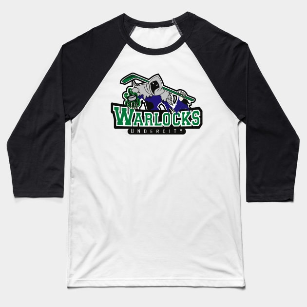 Warlocks of Undercity Baseball T-Shirt by KorriganDu